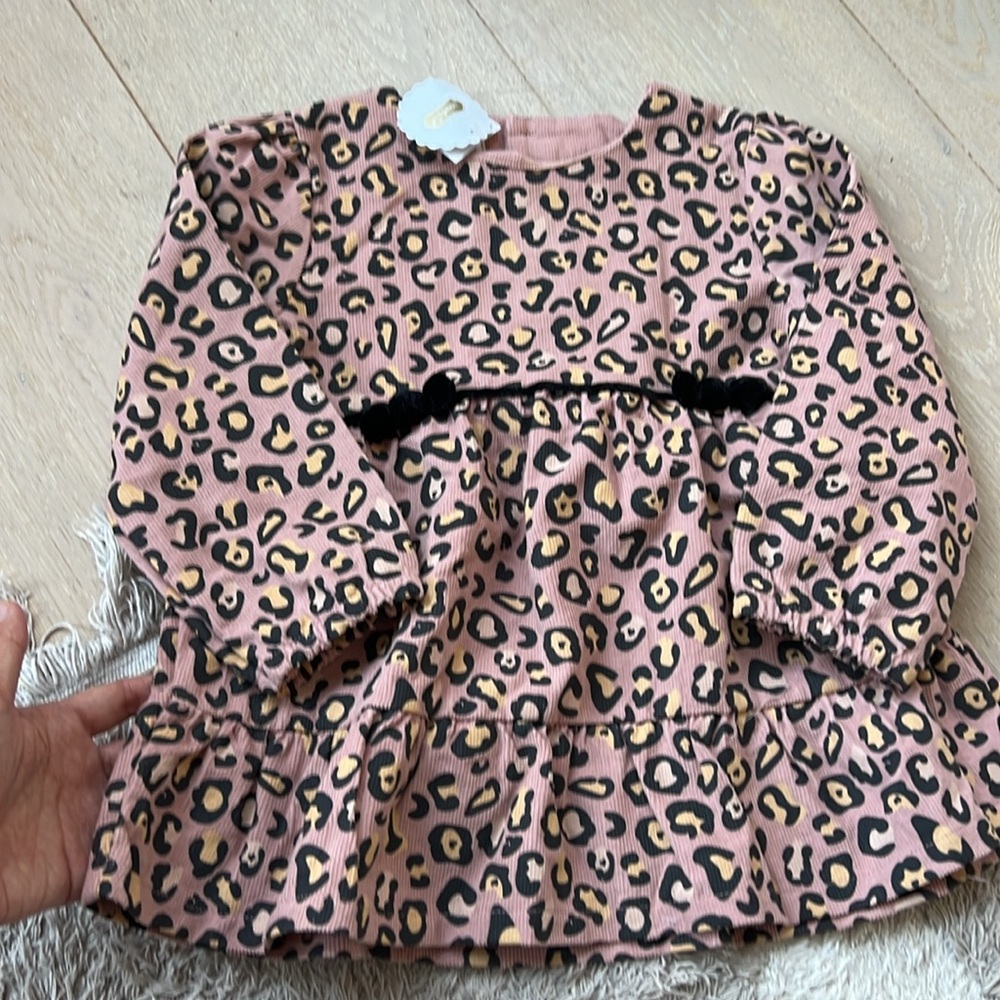 NWT Mud Pie leopard dress